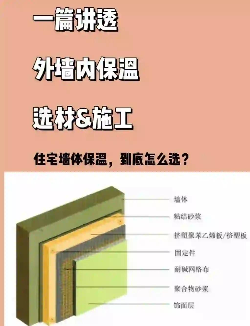 外墻內保溫材料怎么選？一文搞懂關鍵要點！